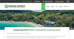 Desktop Screenshot of noosabcm.com.au